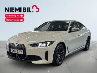 BMW i4 eDrive40 Gran Coupé S&V-Hjul/Drag/kamera/Carplay/MOMS – bild 1
