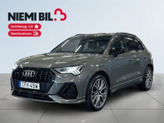 Audi Q3 45 TFSI quattro S line S&V/Pano/B&O/Drag/Pvärm/Cockpit – bild 1