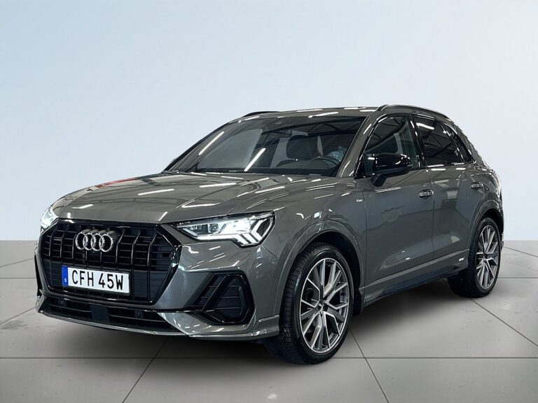 Audi Q3 45 TFSI quattro S line S&V/Pano/B&O/Drag/Pvärm/Cockpit