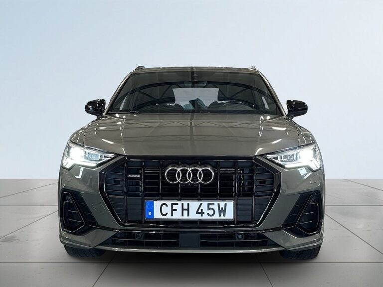 Audi Q3 45 TFSI quattro S line S&V/Pano/B&O/Drag/Pvärm/Cockpit