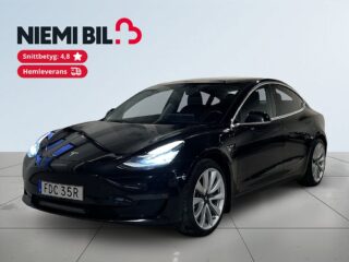 Tesla Model 3 Long Range AWD Drag Pano Pvärm Kamera GPS Skinn SoV – bild 1