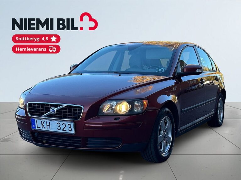 Volvo S40 1.6 D Kinetic S&V-däck/Drag/Motorvärmare/Nyservad