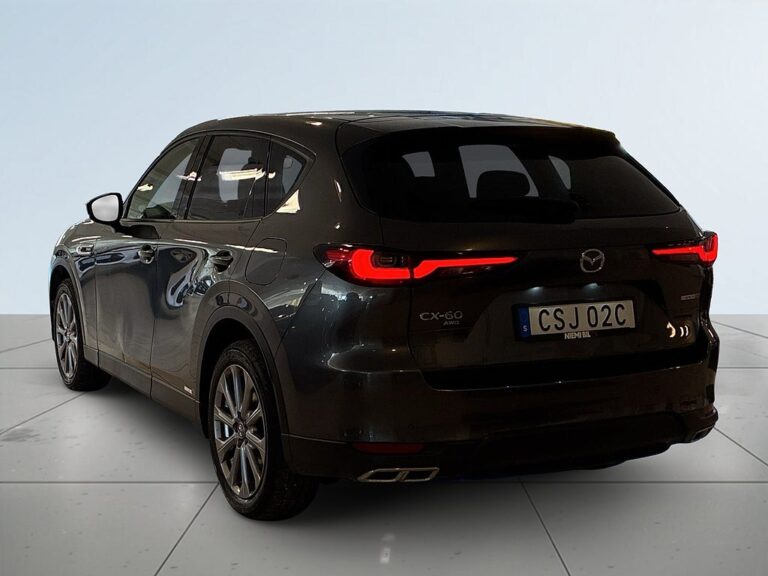 Mazda CX-60 PLUG-IN MOMS Navigation BOSE-ljud 360° Rattvärm CarPlay