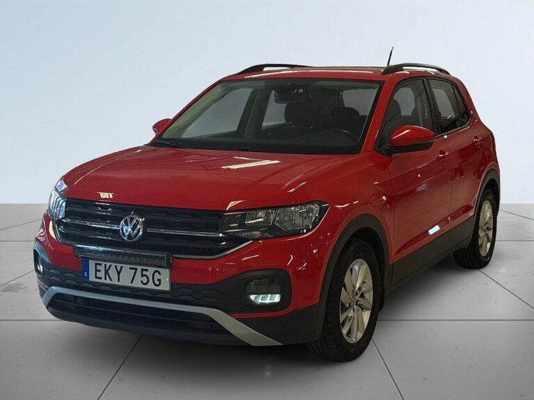 Volkswagen T-CROSS 1.0 Base Dragkrok Motorvärmare LED-ramp Farthållare S&V