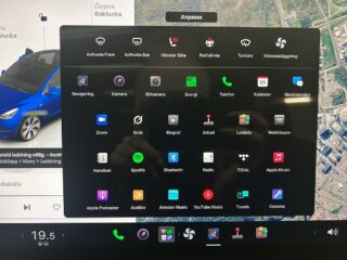 Tesla Model Y Long Range AWD Drag/360°/förkond app/skinn/Pano/S&Vdäck – bild 19