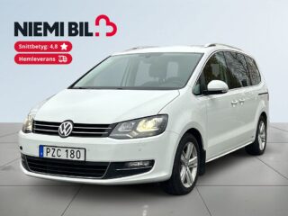 Volkswagen Sharan 7-sits 2.0 TDI 4Motion Kamera/P-Värm/SoV-Däck/M-Värm – bild 1