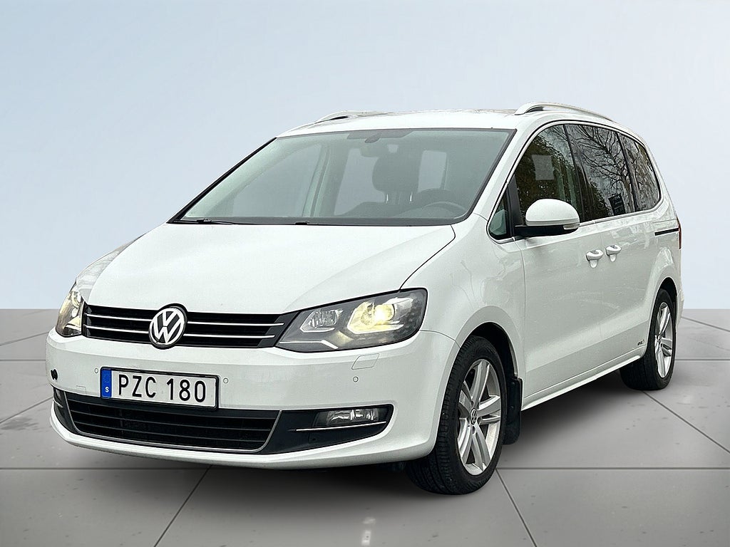 Volkswagen Sharan 7-sits 2.0 TDI 4Motion Kamera/P-Värm/SoV-Däck/M-Värm