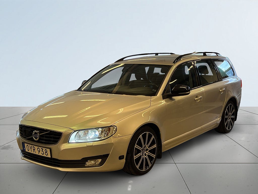 Volvo V70 D4 AWD Classic Drag/Skinn/Elstol/MoK/Dvärm/SoV/Navi
