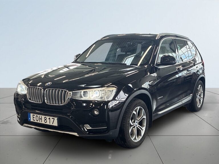 BMW X3 xDrive20d Steptronic xLine S&V-Hjul/Drag/Psens/Mvärm/BT