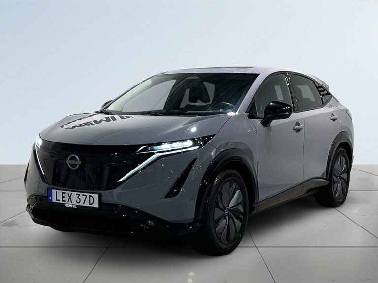 Nissan Ariya 87 e-4ORCE 90 kWh Pano 1 Ägare HuD Kamera 360° SoV MOMS