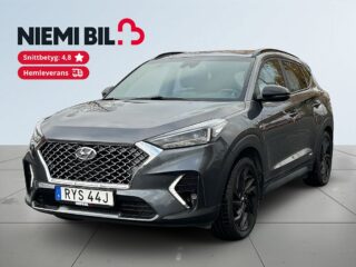 Hyundai Tucson 4WD N-Line SoV-Däck/360/KRELL/Psens/Drag/Elstol/Värmare – bild 1