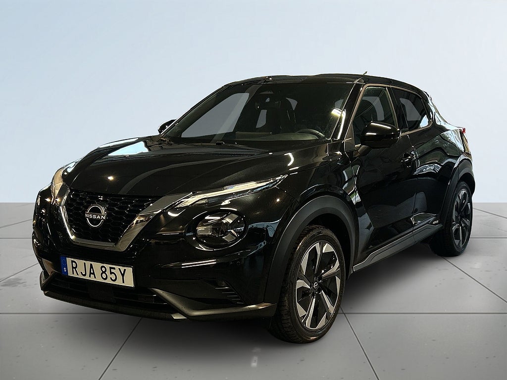 Nissan Juke 1.0 DIG-T DCT BOSE/360/Skinn/Navi/SoV/MOMSAD/1-Ägare