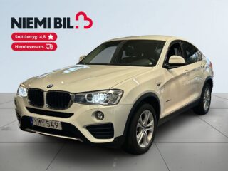 BMW X4 xDrive20d Aut SoV/Värmare/Drag/HiFi/Farthållare – bild 1