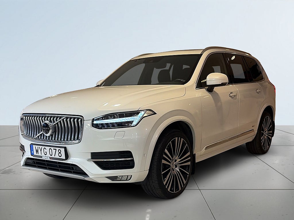 Volvo XC90 7-sits D5 AWD Inscription Drag Mvärme Luftfjäd 360° S&V