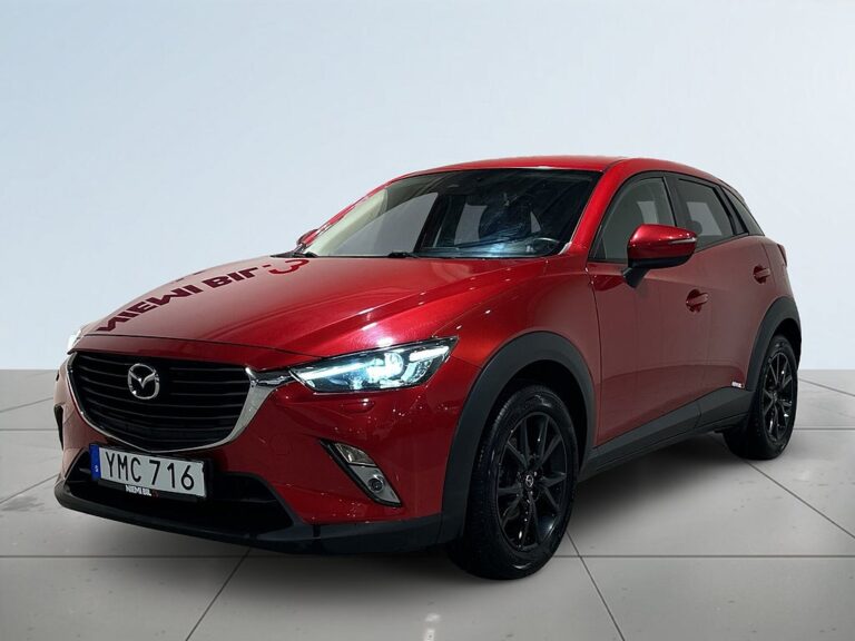Mazda CX-3 2.0 SKYACTIV-G Mvärm Rattvärme Psens GPS Kamkedja SoV