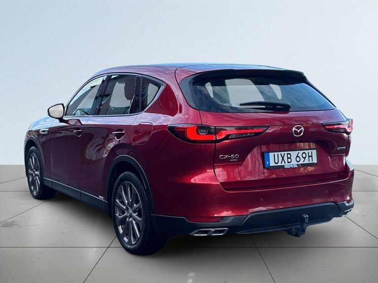 Mazda CX-60 PHEV 10-Årsgaranti/HuD/Drag/SoV-Däck/Rattvärm/Kamera