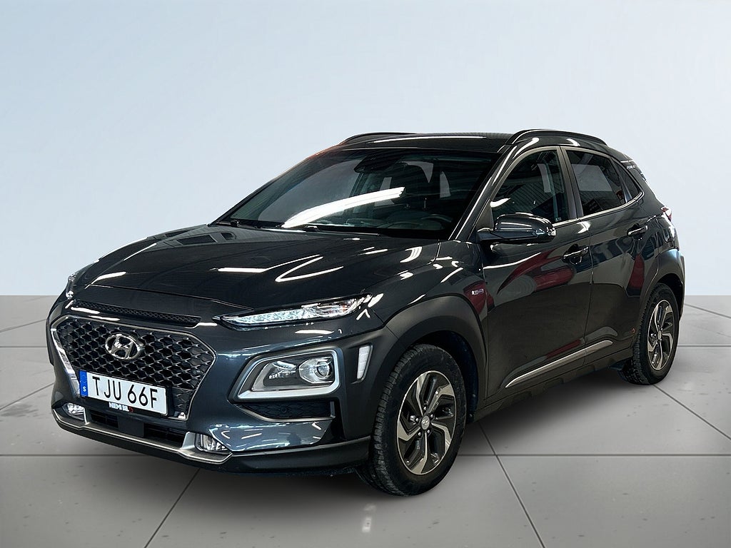 Hyundai Kona Hybrid 1.6 GDI DCT Premium Kamera/Två Brukare/S&V-Däck