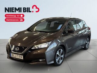 Nissan Leaf S&V-Hjul/360Kamera/BOSE/Rattvärme/Keyless/Adfarthållare – bild 1