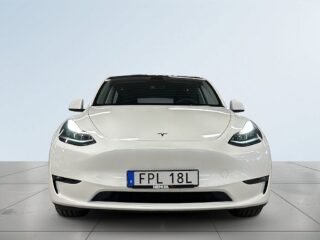 Tesla Model Y Long RangeAWD MOMS/Drag/360°/förkond/skinn/Pano/S&Vdäck – bild 2