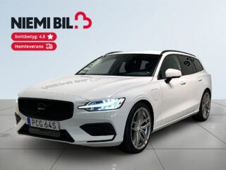 Volvo V60 T6 Twin Engine AWD Drag Rattvärme CarPlay S/V-hjul – bild 1