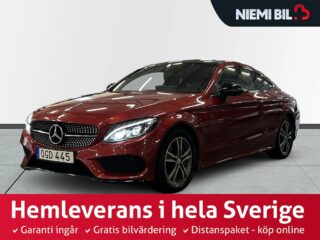Mercedes-Benz C250 250 Coupé 7G-Tronic Plus AMG Line S&V-hjul/Pano/Elstola – bild 1