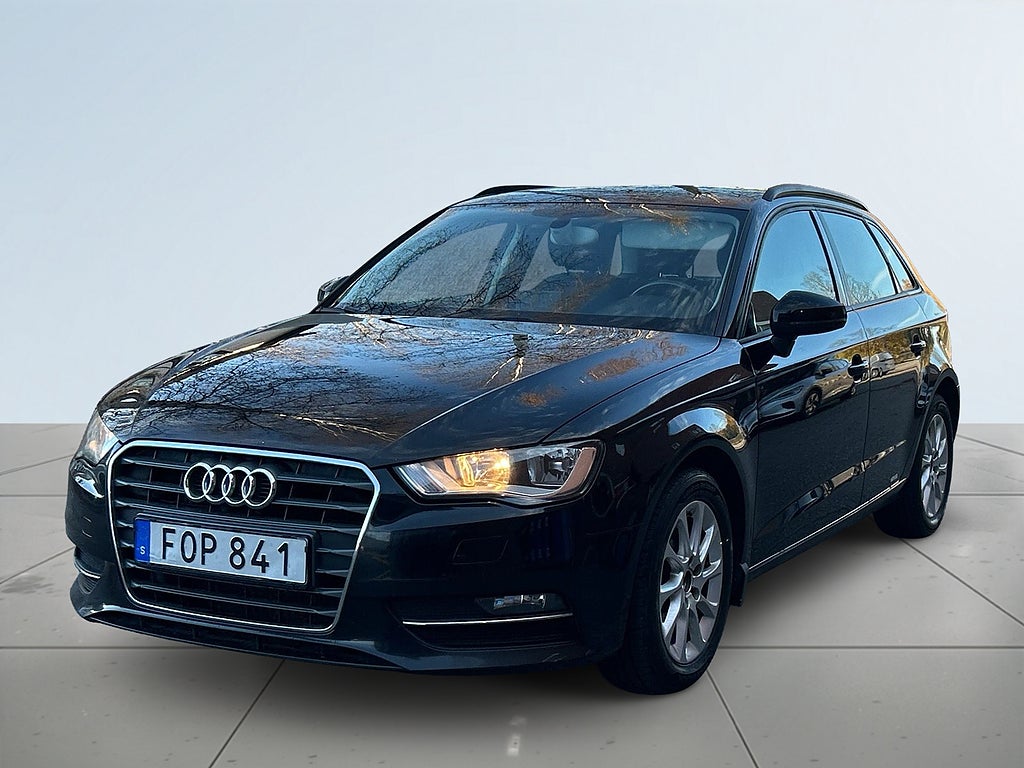 Audi A3 Attraction Nybes/LågSkatt/Kamkedja/MoK-Värm/SoV-Däck