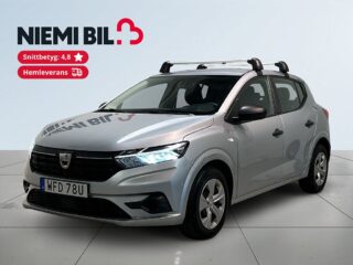 Dacia Sandero 1.0 TCe Kamkedja Motorvärmare Dragkrok Farthållare SoV – bild 1