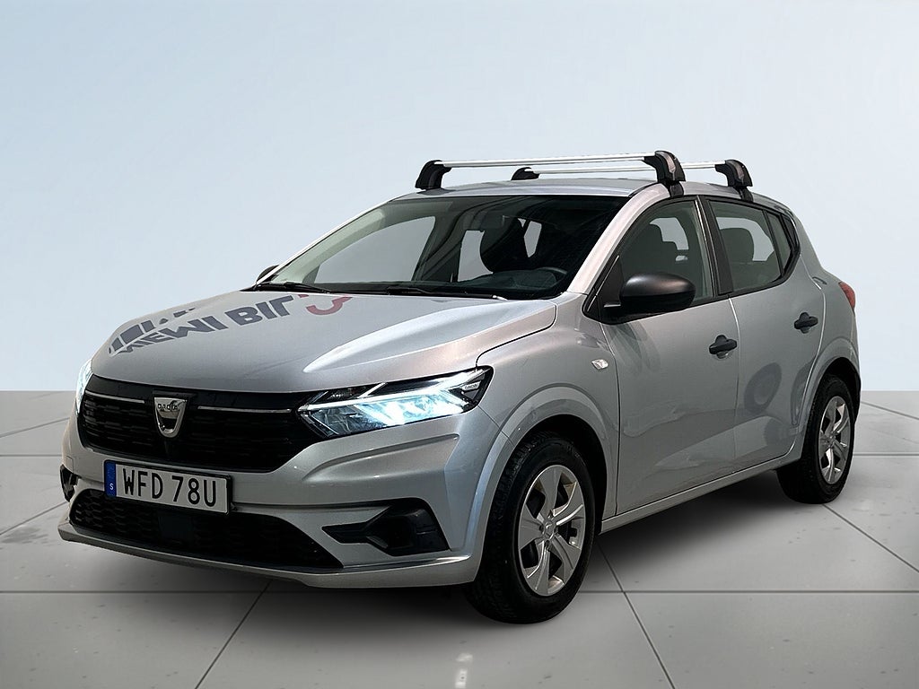 Dacia Sandero 1.0 TCe Kamkedja Motorvärmare Dragkrok Farthållare SoV
