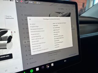 Tesla Model Y Performance S&V/Drag/Pano/Värmepump/Ljusramp/Elstolar – bild 21