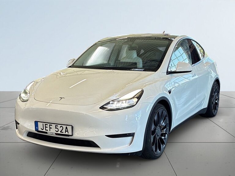 Tesla Model Y Performance S&V/Drag/Pano/Värmepump/Backkamera/MOMS
