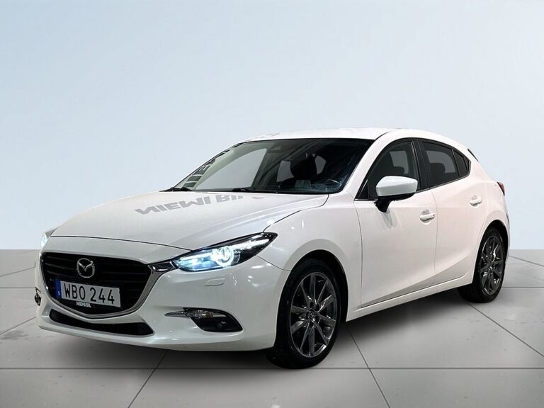 Mazda 3 Sport SKYACTIV-G Drag Mvärm Kamera HuD Rattvärme SoV