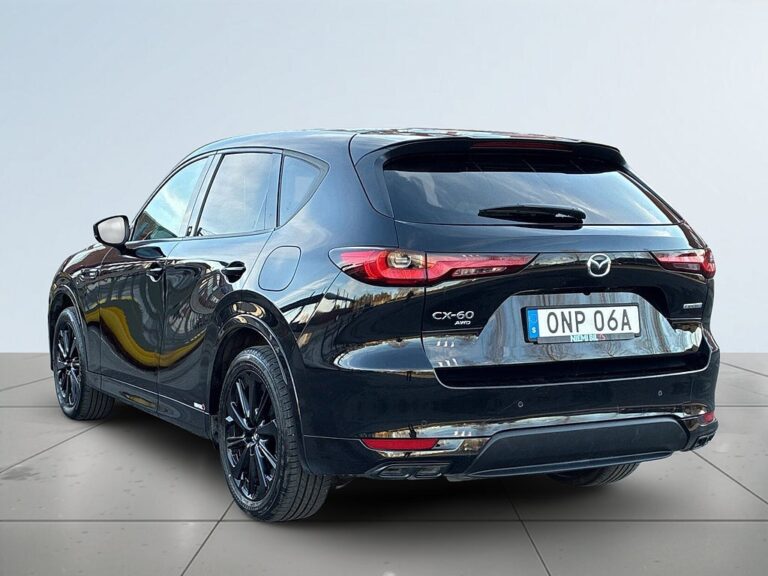 Mazda CX-60 Homura PHEV/BOSE/360°/HuD/10års-garanti/Sov-däck/Pano