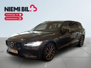 Volvo V60 Recharge T6 AWD R-Design MOMS/Drag/Skinn/Navi/SoV/Pvärm – bild 1