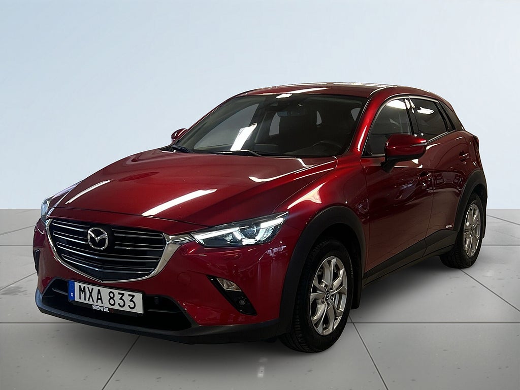 Mazda CX-3 2.0 Dragkrok M-värmare Navi Rattvärme Kamkedja S&V-däck