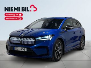 Skoda Enyaq AWD iV80x Sportline Drag Pvärm Pano Kamera Vpump SoV – bild 1