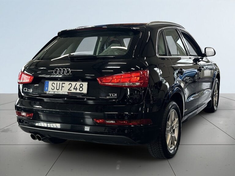 Audi Q3 2.0 TDI Quattro S&V-hjul/BT/Psens