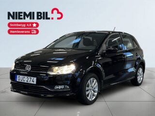 Volkswagen Polo 5-dörrar 1.2 TSI S&V-hjul/BT/360kr skatt – bild 1