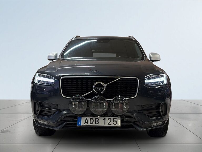 Volvo XC90 7-sits T5 AWD R-Design Drag 360° HuD Navi H/K-ljud S&V