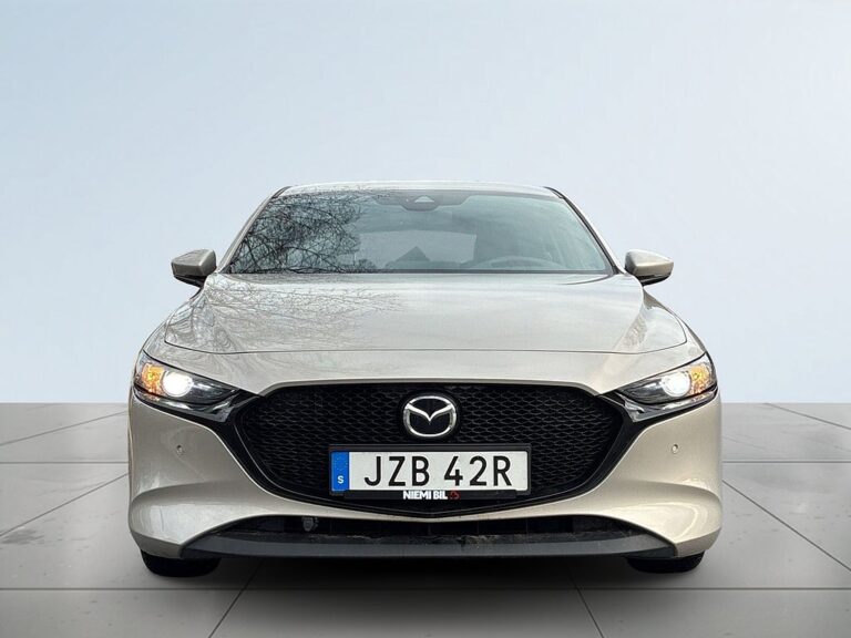 Mazda 3 Hatchback 2.0 MHybrid Kamera/MoK-Värm/SoV-Däck/HuD/Navi