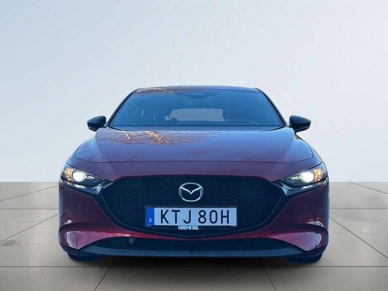 Mazda 3 Hatchback 2.0 M-Hybrid HOMURA Kamera/MoK-Värm/SoV-Däck