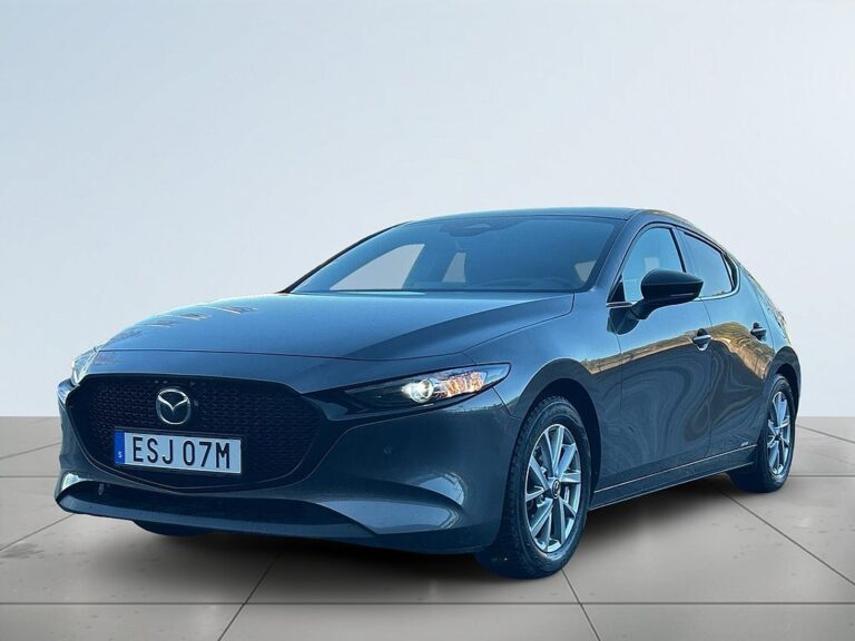 Mazda 3 Hatchback 2.0 MHybrid Kamera/MoK-Värm/SoV-Däck/Navi/HuD