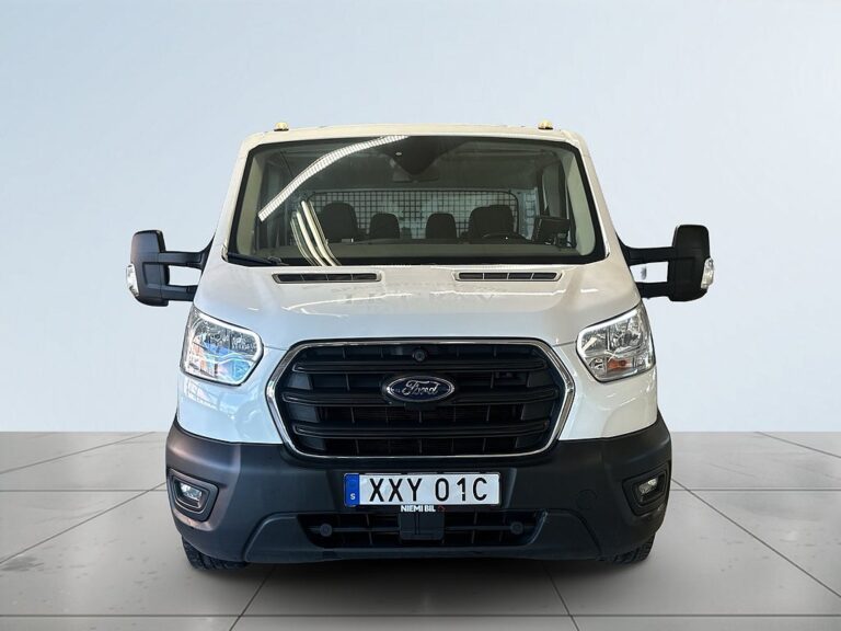Ford Transit 350 Chassi Dubbelhytt 2.0 6-sits MOMS S&V Drag Dvärmare