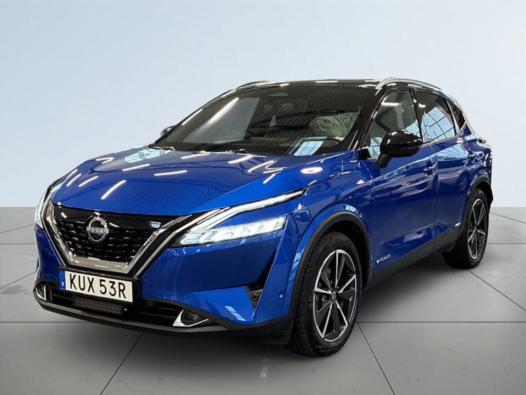 Nissan Qashqai e-POWER S&V360Kamera/AdaptivF/Cockpit/Carplay/Ljusramp