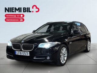 BMW 520d Touring Aut Drag Skinn Navi Rattvärme S&V-Hjul – bild 1