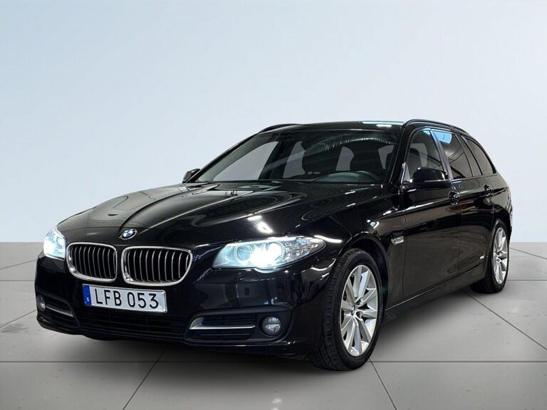 BMW 520d Touring Aut Drag Skinn Navi Rattvärme S&V-Hjul