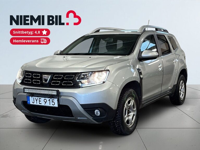 Dacia Duster 1.2 TCe 4x4 Drag Värmare Kamera Psens S&V-hjul