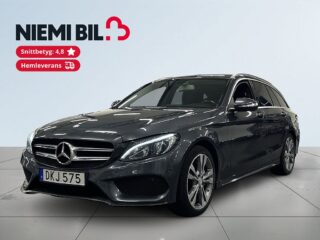 Mercedes-Benz C 220 d 220 T d Plus AMG Line S&V-hjul/Navi/Psens/Dragkrok – bild 1