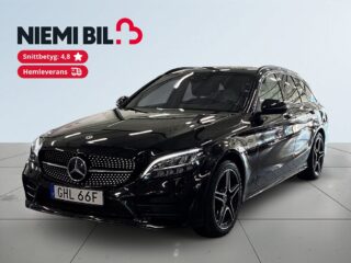Mercedes-Benz C 300 e 300T e 9G-Tronic AMGLine S&V/Drag/Kamera/Pvärm/NYSERVAD – bild 1
