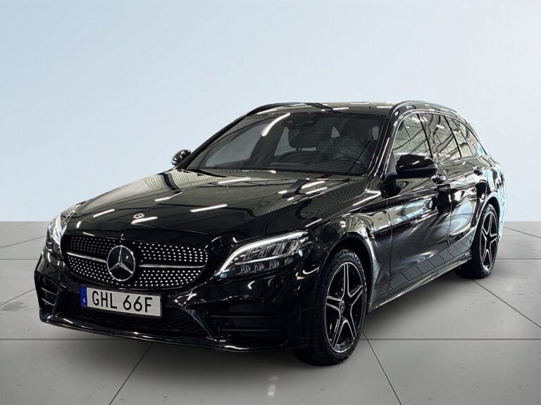 Mercedes-Benz C 300 e 300T e 9G-Tronic AMGLine S&V/Drag/Kamera/Pvärm/NYSERVAD